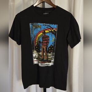 Nightmare On Elm Street‎ Size Medium Black Graphic T-Shirt Halloween